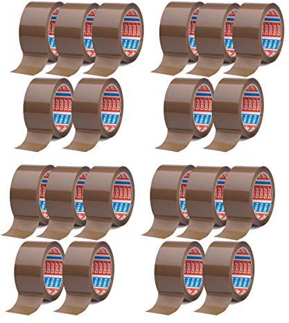 Klebeband braun - leise abrollend - 50 mm breit - 66 m lang (20 Rollen)