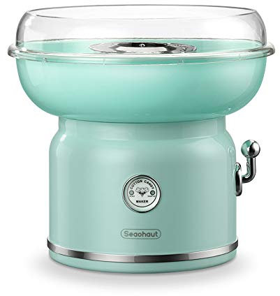 Fayelong 220V Electric DIY Sweet cotton candy 4 colors maker portable Cotton Sugar Floss machine gift children's day Marshmallow Machine (Green)