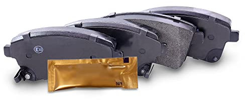 BESTPRICE Bremsbelagsatz Vorderachse, Bremsbeläge Bremsklötze vorne, 4 Stück, Kompatibel mit KIA VENGA (YN)
