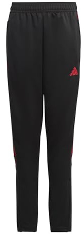Adidas Unisex-Child Tiro Pants Black/Team Power Red Medium