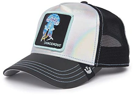 Goorin Bros. Cappello Trucker Unisex della Collezione Deep Sea di The Farm, Argento (Go Away), Taglia Unica