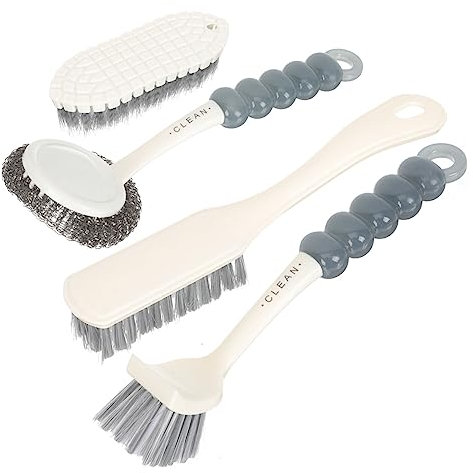 Healeved 4stücke Reinigungsbürsten Für Badezimmer Und Küche Mit Griff Design Für Peeling Und Schuhreinigung Tragbar Und Leicht Aus Hochwertigem Material Für Effektive