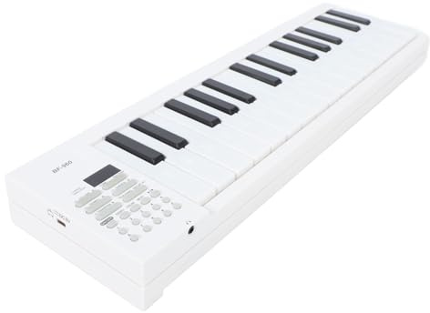 Klaviatur med 61 Tangenter, Viktad Elektrisk Klaviatur, Portabelt Digitalt Klaviatur för Resepiano för Nybörjare, med Inspelningsuppspelning
