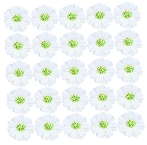 Alipis 50stücke Kunstblumen Chrysanthemen Köpfe Handgemachte Dekoration Für Hochzeiten Taschen Kleidung Leicht Und Vielseitig Einsetzbar Für Kreative Bastelprojekte