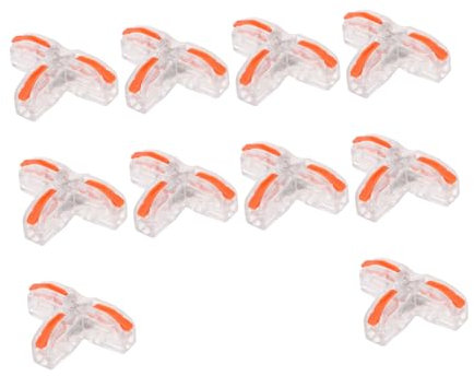 COSMEVIVI 10stücke Verzinnte Kupfer Isolierte Schnellverbinder Kabelklemmen Kit Für Elektrische Terminals Und Maschinen