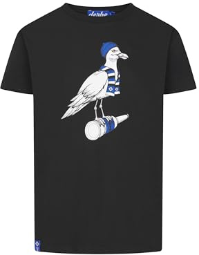 derbe Herren T-Shirt HSV Möwe HSV Fanartikel Hamburger Sportverein