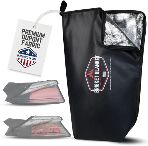 The Original Brisket Blanket™ - BBQ Blanket for Resting Meat | Heavy Duty Insulated Smoker Bag with Wide Mouth | Reusable BBQ Accessories for Meat, | Meat Warmer & Gift for Men, Grilling & Smoking