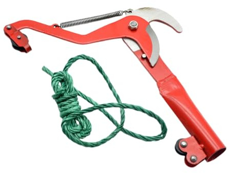 Ronyme Sécateur haute altitude, outil de jardinage professionnel robuste et multifonctionnel, coupe-branches pour la maison, Rouge