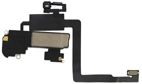Sensore Prossimita e Flex Microfono Compatibile con iPhone 11 (A2111) | A2221, A2223 Ricambio sensore luce ambientale, flat con altoparlante auricolare e microfono secondario