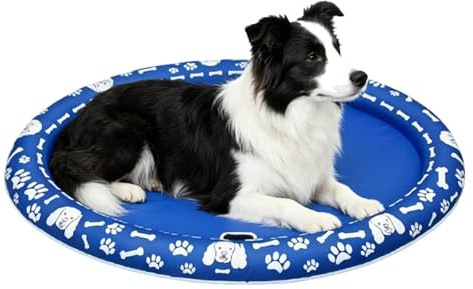 Galleggiante Gonfiabile Per Cani Da Piscina Giocattolo gonfiabile per | Galleggiante Animali Domestici Da Piscina in Lago Stagno Fiume Spiaggia Nuoto con Gatto e Cucciolo