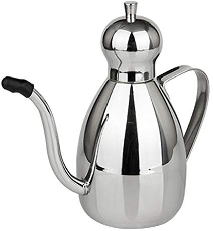 Tubayia Huile en Acier Inoxydable pour la Cuisine Restaurant, 1L