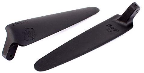 Aexit Pair RC Electrical equipment Glider Plane Black Plastic Folding Propeller Vanes 8 x 4.5 Inch