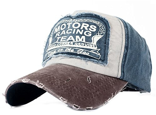 YULOONG Berretto da Baseball Classico 100% Cotone Cappello da papà in Denim Lavato Vintage Taglia Regolabile per Uomo Donna Unisex
