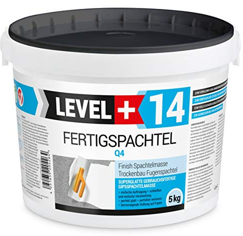 5 kg Fertigspachtel Spachtelmasse Glättspachtel Fugenspachtel reinweiss Weiß RM14