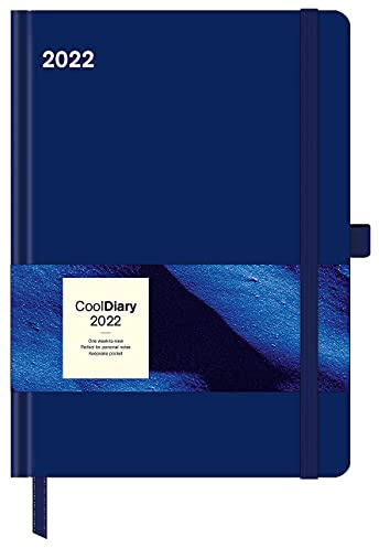 Blue 2022 - Diary - Buchkalender - Taschenkalender - 16x22: Cool Diary