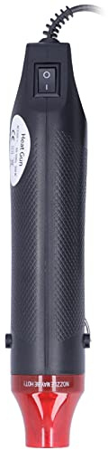 Pistolet à air chaud portatif, mini pistolet thermique durable et robuste 200℃ 390℉ pour les projets de bricolage(Norme européenne 230V)