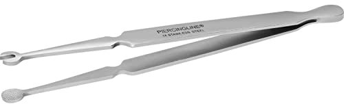 PIERCINGLINE Piercing Werkzeug LABRET HALTEPINZETTE Kugelhalter Edelstahl