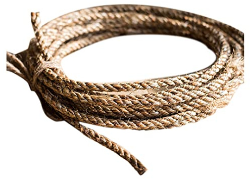 Ficelle de chanvre naturel durable pour bricolage, artisanat, emballage, cadeaux, décoration de jardinage, 6 mm