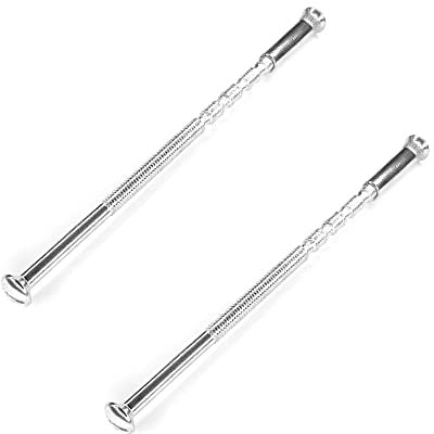 cyclingcolors 2x tornillos de encuadernación plateado M4 x 60-95mm latón unión con casquillo conexión de muebles Plan de trabajo madera