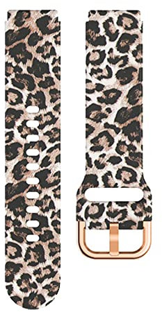 EKSIL Für Garmin Vivoactive 4S 3S Silikon Uhrenarmband Strap Ersatz Drucken Armband Für Garmin Venu 2S Armband 18mm Armband, For Venu 2S, Achat