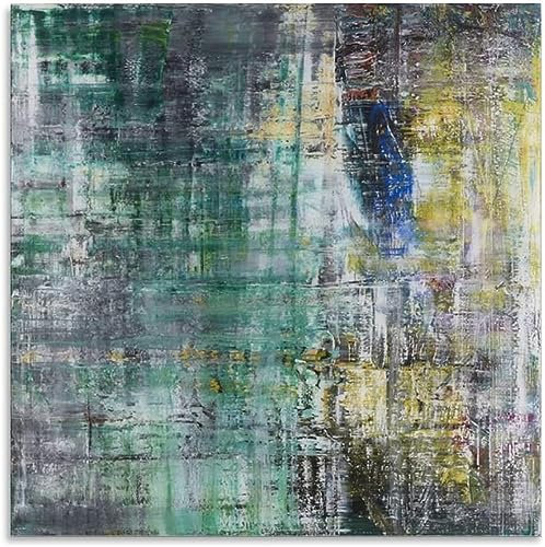 LVTFCO Gerhard Richter-Poster „Käfig P19-6“, Leinwand-Wandkunst, Gerhard Richter, Drucke, Gerhard Richter-Gemälde für Zuhause, Wanddekoration, Bild, 50 x 50 cm, ohne Rahmen