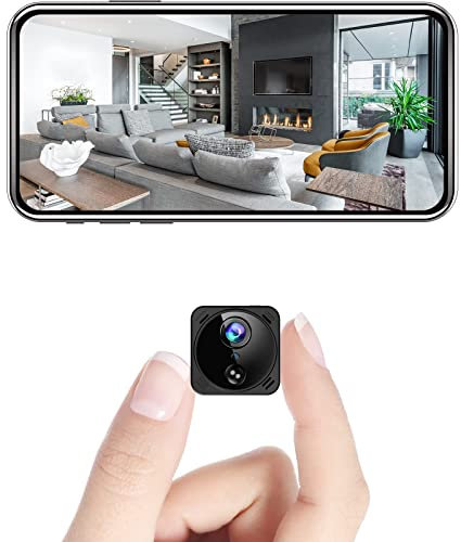 HYCENCY 4K Wireless WiFi Indoor Camera with App Control, Video Audio Recording, Super Night Vision, Long-lasting Battery Life, Free Cloud Storage, Motion & Human Detection