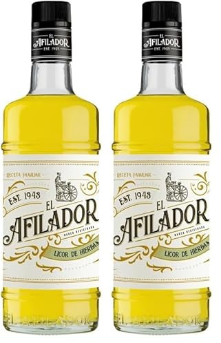 El Afilador - Licor de Hierbas - Botella 700 ml (Paquete de 2)