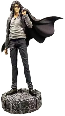 Jilijia Anime Figur Statue - 30cm Eren Jaeger Stehende Position Austauschbare Kopf Modell PVC Figur Sammlung Geburtstag Geschenk für Ornamente Schreibtisch Dekoration