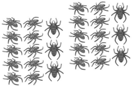 STOBOK 40pezzi Ciondoli Ragnatele Per Decorazioni Di Halloween Accessori Per Tende Da Doccia e Feste Idee Per Decorazioni Casa e Ufficio
