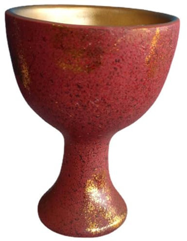 Amosfun Gobelet En Résine Vintage Pour Cérémonie Décoration Sacrée Pour Maison Et Culte