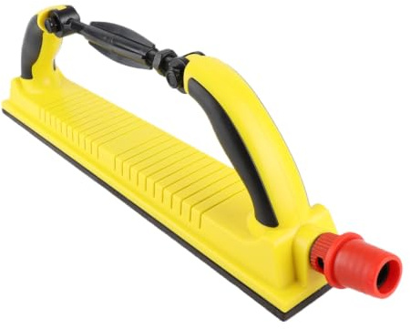 Hand Sanding Block for Auto Body 70 X 400mm Adjustable ABS Dust Extraction Longboard File Block Design Flexible Adjustment Cleaning Polishing Removal