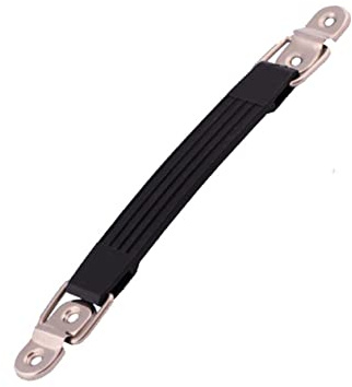 Sosoport 3 piezas Mango de Muebles Flexible de Asa Práctica para Armario Gabinete y Negro