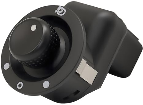 Commutateur de Rétroviseur Latéral Électrique pour Renault Captur Clio | pour Clio MK4 IV Modus OE 8200214921 8200676529 Bouton Commande Interrupteur Réglage Miroir Extérieur Pliable et Rétractable