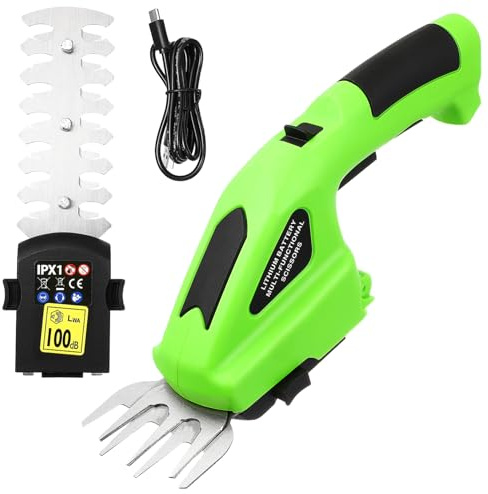 Housoutil Tagliasiepi Batteria Portatile Forbici Elettriche Per Siepi Tagliasiepi Elettrico Per Giardino Cesoie Da Giardinaggio Taglio Preciso