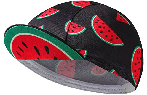 Bikingbros Funny Cycling Cap - Polyester Men's and Women's Cycling Hat-Under Helmet - Cycling Helmet Liner Breathable&Sweat Uptake