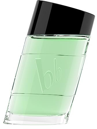 Bruno Banani Made for Men Eau de Toilette Natural Spray, aroma afrutado para hombre, frasco de cristal, 100 ml