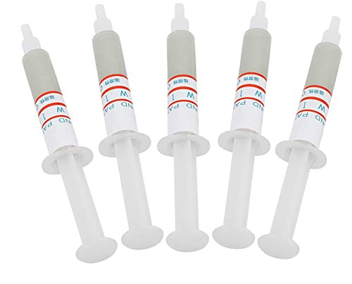 5 Stück/Set Diamantschleifdiamantpaste Diamantpaste Polierpaste Läpppaste Schleifpaste Nadelrohr (W1 (8000 Mesh Spiegelpolieren))