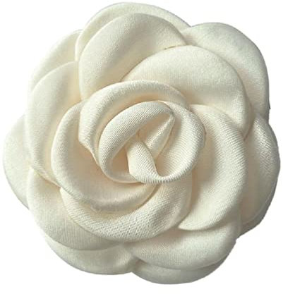 Kamelien-Brosche, Kamelien-Anstecknadeln, Stoffdekorationen, Kragennadeln, Kamelien-Brosche, Anstecknadeln für Damen und Herren, Blumen-Anstecknadeln für Damen, Metall