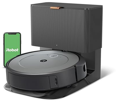 iRobot Roomba i3+ EVO (3554) Robot Vacuum - Self-Empty for Up to 60 Days, Clean by Room with Smart Mapping, Compatible with Alexa, Personalized Cleaning