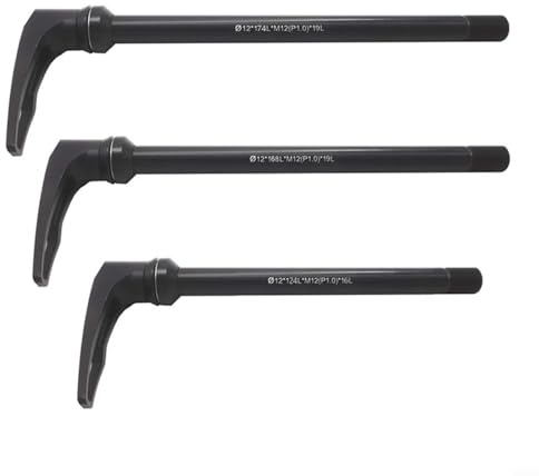 EpheyFIF Fahrrad Schnellspanner Fahrrad Hinterachse Hohlschaft Set für Rennrad Mountainbike für Boost BMC Cube für S-Works Canyon (100 x 12 mm + 142 x 12 mm + 148 x 12 mm)