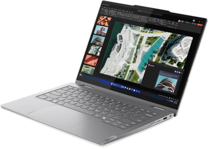 Lenovo ThinkBook 14 G4 IML 21MX000GUS - Portátil convertible 2 en 1 con pantalla táctil de 14 pulgadas - WUXGA - Intel Core Ultra 7 155U - 16 GB - SSD de 512 GB - Teclado inglés (EE. UU.) - Gris Luna