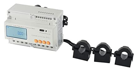 Compteur intelligent triphasé de haute précision de DTSD1352-CT/C dans le mètre d'énergie d'inverseur solaire de systèmes de contrôle - Compteur d'électricité