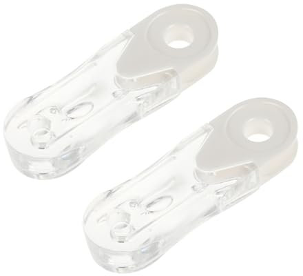 Ciieeo 2er-Pack Kristallgriffe Für Rollos – Zubehör Für Vertikaljalousien – Sicherheitsgriffe Aus Kunststoff – Einfache Installation – Geeignet Für Raffrollos Jalousien Und Wabenvorhänge