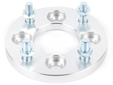 Spacer De Roue Adaptateur De Joint De Roue 4 Pièces Billet 15 Mm 4 X 100 À 4 X 114,3 Adaptateur D'entretoise De Roue Billet 12 X 1,5 Goujons De Roue D'élargisseurs Voie