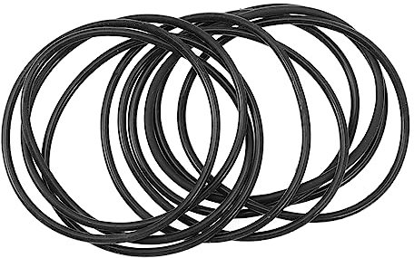 TOYANDONA 10stücke Elastische Silikon Armbänder Ultra-dünn Weich Dehnbar Vielseitig Als Haarband Fingerring Party Accessoires Für Jugendliche Und Erwachsene