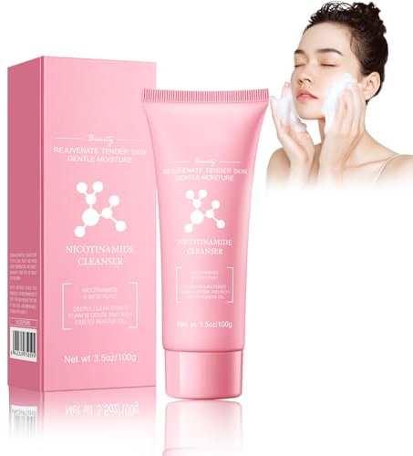 Poro Pulizia Profonda Schiuma 100 Ml,Latte Detergente Viso,Poro Pulizia Profonda Di Rimozione Di Comedone,Schiuma Detergente Pulisce Delicatamente La Pelle Problematica