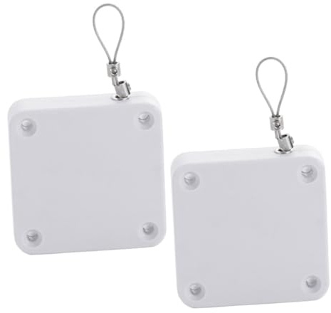 KOCKSHION Chiudiporta Automatico con Corda Rinforzata in Acciaio e Facile da Installare Adatto per Porte da Bagno e Camere da Letto per Porte Scorrevoli e Battente