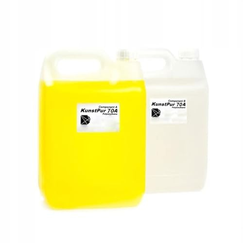 DCRA - Kunstpur 70A, 0,915kg, 2-K PU-Gussgummi Shore 70A, Für langlebige Formen mit hoher Abriebfestigkeit, Perfekt für Beton & Gips.