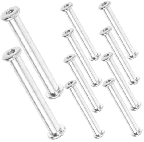 Abaodam Lot de 10 Vis de Fixation pour Parasol D’Extérieur Vis de Serrage Résistantes aux Intempéries Pièces Détachées Compatibles Poignée de Parasol Accessoires pour Réparation
