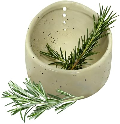 Pelapatate in ceramica | Versione migliorata della per erbe aromatiche in ceramica con fori rotondi diversi per sbucciare facilmente le foglie di erbe